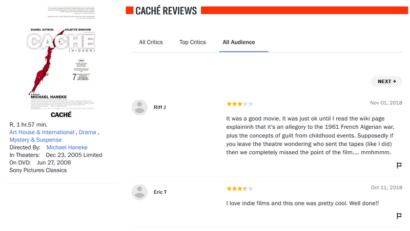 good movie reviews